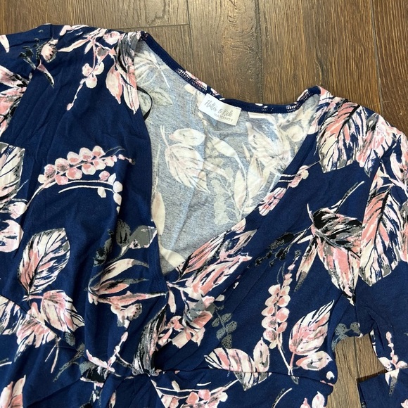 Flutter&Kick maternity maxi dress SZ LG - Picture 2 of 6